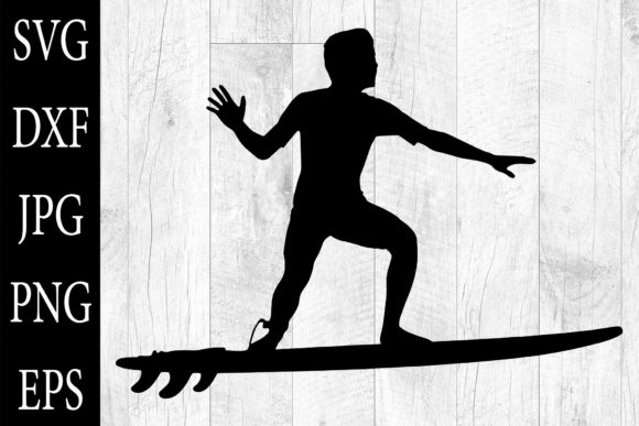 Download Surfer Silhouettes Surfer SVG EPS PNG - Silhouette Collection