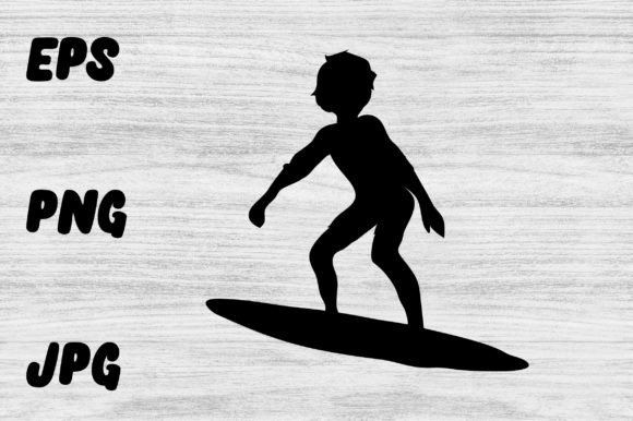 Download Surfer Silhouettes Surfer SVG EPS PNG - Silhouette Collection