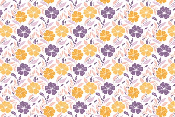 Download One Line Sketch Floral Surface - Premium Bundle