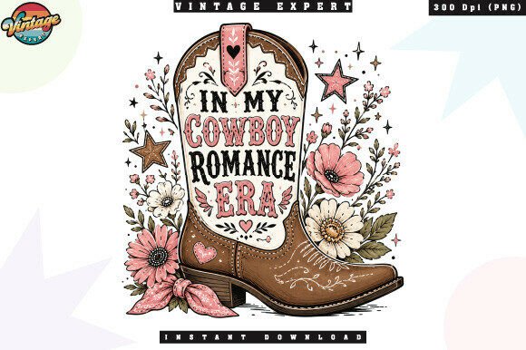 Download In My Cowboy Romance Era PNG - Romance Collection