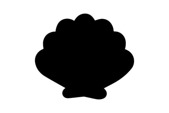 Download Sea Shell Silhouette - Silhouette Collection