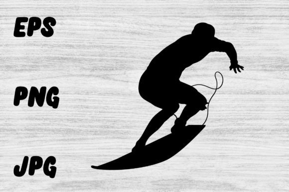 Download Surfer Silhouettes Surfer SVG EPS PNG - Silhouette Collection